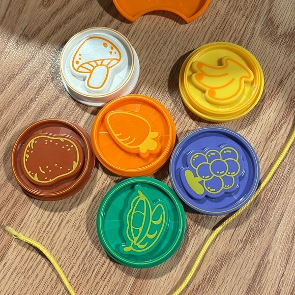 V Tech Chomp & Count Dino- pull toy with small toys included - Picture 2 of 7